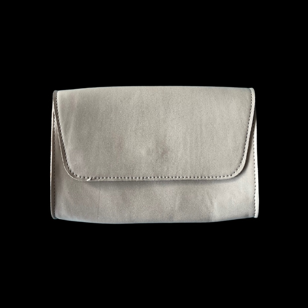 October Jaipur Vegan Leather Envelope Clutch, NWOT
